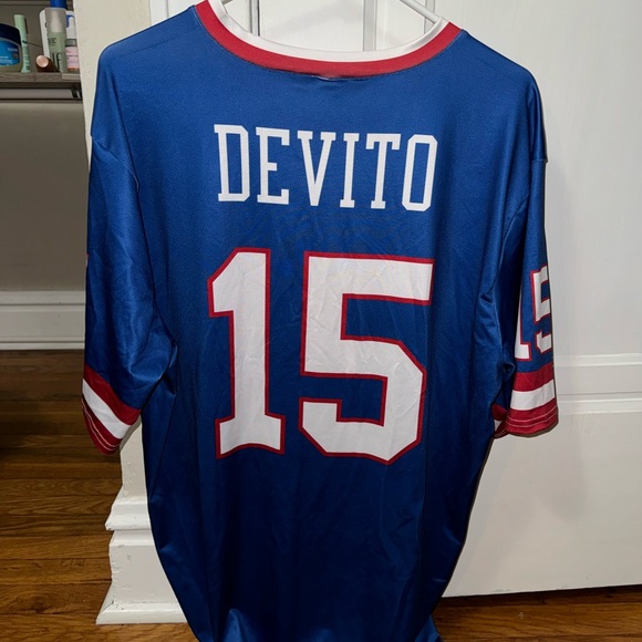 New York Giants Tommy Devito #15 Dri-Fit material Jersey - Picture 1 of 2
